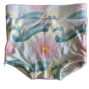 Kate Quinn Waves & Sun Bloomers Infant 0-3 Months